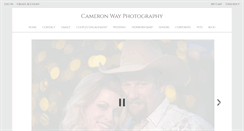 Desktop Screenshot of cameronwayphoto.com